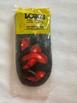 Lodge Cast Iron 2 Pack Hot Handle Holders Red Chili Pepper Pattern. Fixed Price $12.00.