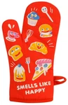 Blue Q Oven Mitt - Smells Like Happy. Fixed Price $20.02.