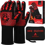 Bbq Grill & Oven Gloves 1472 Heat Resistant Fireproof, Non-slip Silicone Mit. Fixed Price $52.99.