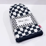 Disney Hedley & Bennett Checkered Oven Mitts, Black. Fixed Price $25.00.
