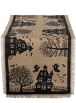 Dii Halloween Primitive Style Burlap Table Runner, 14X74, Black. Fixed Price $12.00.