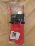 Brand New Sealed Smart Home Silicone Oven Mitt Large Tong Set Red & Black. Fixed Price $16.99.