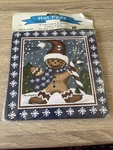 Vintage 1999 Range Kleen Insulated Hot Pad 7X7" Christmas Gingerbread Set Of 2. Fixed Price $9.99.