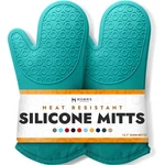 Bpa-free Soft Silicone Oven Mitts Ultra Heat Resistant With Thic.... Fixed Price $28.63.