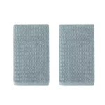 Northern Pacific 2-PIECE Blue Cotton Hand Towel Set. Fixed Price $17.82.