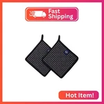 Encasa Xo 8 Inches Oven Microwave Potholders (2 Pc Set) For Kitchen Cooking & Ba. Fixed Price $14.29.