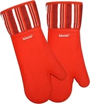 Oven Mitts Heat Resistant Silicone Kitchen Gloves For 550 Degrees. Fixed Price $17.54.