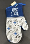 Be Nice The Chef- Kitchen Decor Oven Mitt Pot Holder Towel Build Your Set. Fixed Price $9.74.
