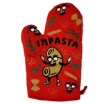 Impasta Oven Mitt Funny Noodle Disguise Imposter Hilarious Graphic Novelty. Fixed Price $9.50.
