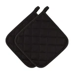 Thermo Heat-resistant Pot Holders (2 Pieces) Superior Protection, Black. Fixed Price $16.96.