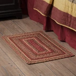 Accent Rug Cider Mill Jute Primitive 20X30 Rect No Slip Floor Decor Vhc Brands. Fixed Price $33.95.