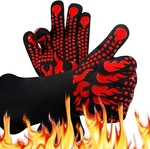 Bbq Heat Resistant Gloves Oven Grill Pot Holder Kitchen Cooking Mitts To 1472. Fixed Price $25.99.
