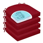Cushions For Dining Chairs, Non Slip Pads With Ties And Washable .... Fixed Price $88.79.