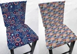 Americana Dining Room Chair Back Covers Or Seat. Fixed Price $20.00.