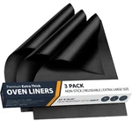 Pack Oven Liners For Bottom Of - Large Heavy Duty Mats (16.25 LX23 W). Fixed Price $9.99.