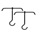 Bayou Classic Powder Coated Lift Hooks For Jambalaya Cooking Pot, Black (2 Pack). Fixed Price $30.99.