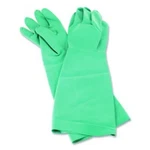 San Jamar 19NUL Nitrile Dishwashing Gloves, 21" Long, Large, Green, Pair. Fixed Price $35.47.
