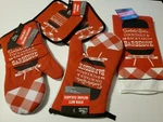 Home Collection Kitchen Oven Mitts Mittens Summertime Food Backyard Barbeque. Fixed Price $15.99.
