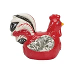 Damask Ceramic Roosters Scrubby Hand Painted Scrubbie Holder Boston Warehouse. Fixed Price $10.99.