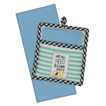 Design Imports 90189 Cat Potholder Gift Set. Fixed Price $12.92.