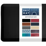 Sky Solutions Anti Fatigue Floor Mat - 3/4" Thick Cushioned Kitchen Rug, Stan.... Fixed Price $78.63.