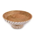 Edhas Decorative Bowls Mango Wooden Hand 12" X 4.75", Brown. Fixed Price $35.94.