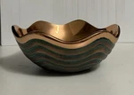 Nambe' MT0228 2009 Lisa Smith Copper - Coated Alloy Bowl 2.5 X 6 Inches. Fixed Price $19.99.