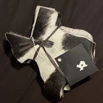 Texas Proud Cowhide Multicolor Animal Print Coaster Set Of 4. Fixed Price $10.00.