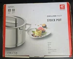 Zwilling Vitality 3.5L Stainless Steel Stock Pot W/ Lid 20CM Induction Dishwashe. Fixed Price $59.99.