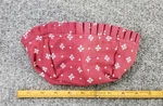 Longaberger Fabric Basket Liner- Tea Red 270065 Nos Unused Each Sold Seperate. Fixed Price $9.95.
