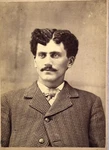 1890 Antique Cabinet Card Photo Unusual Looking Young Man Hillsdale Mi Named. Fixed Price $12.00.