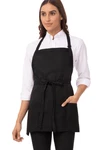 Chef Works Unisex Three Pocket Apron, Black, One Size,. Fixed Price $21.52.
