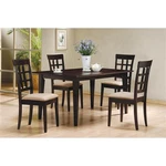 Coaster Gabriel Casual Dining Side Chair Cappuccino And Beige (set Of 2). Fixed Price $197.98.