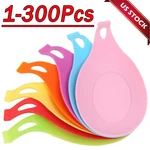 Kitchen Silicone Spoon Rest Heat Resistant Utensil Ladle Holder Lot. Fixed Price $49.27.