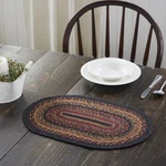 Placemat Heritage Farms Jute Primitive 10X15 Oval Braided Table Decor Vhc Brands. Fixed Price $9.95.