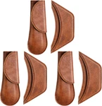 6 Pieces Cast Iron Handle Cover Handmade Thick Skillet Full Grain. Fixed Price $23.95.