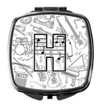 Caroline's Treasures CJ2007-HSCM Musical Note Letters Compact Mirror.... Fixed Price $31.04.