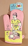 Blue Q "i've Got A Knife" Novelty Oven Mitt Retro Design 100% Cotton New. Fixed Price $14.99.