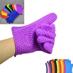 Us Silicone Bbq Heat Resistant Gloves Grill Pot Holder Cooking Grip Oven Mitts. Fixed Price $9.14.