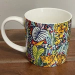 Ulster Weavers Bone China Menagerie Coffee Mug Tea Cup Jungle Leopard 10 Oz Size. Fixed Price $16.99.