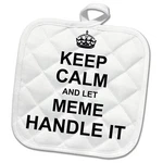 3DROSE Keep Calm Let Meme Handle It - Funny Grandma Grandmother Gift 8X8. Fixed Price $21.36.