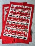 2 Ulster Weavers Christmas Tea Towel 100% Irish Linen New 4339 Santas Waiting. Fixed Price $29.95.