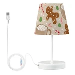 Alaza Bedside Lamp Christmas Gingerbread Man Coffee Ice Table Small, MULTI901. Fixed Price $21.82.
