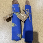 Dei Bumble Bee Dish Towel Wooden Spoon Set New Tag Linen Dennis East. Fixed Price $12.99.