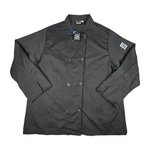 Revival Chef's Cool Crew Jacket Unisex Large Black Uniform Work J061BK New. Fixed Price $29.74.