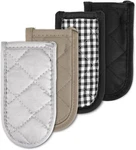 4 Pieces Hot Handle Covers Heat Resistant Pot Sleeve Grip Cotton Cast Style. Fixed Price $18.10.