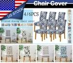 4/6 Pcs Stretch Spandex Dining Room Seat Slipcovers Home Decor Chair. Fixed Price $25.12.
