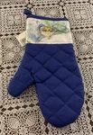 Stevens Linens Judy Buswell Snow Feeders Bluebird Oven Mitt Brand New 12 Nwt. Fixed Price $12.99.