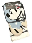 Disney Mickey Mouse Kitchen Set Towel Oven Mitt Pot Holders New. Fixed Price $13.95.