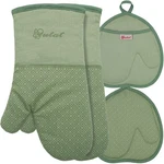 Yutat Silicone Oven Mitts And Pot Holders Sets Made Of Non-slip .... Fixed Price $22.51.